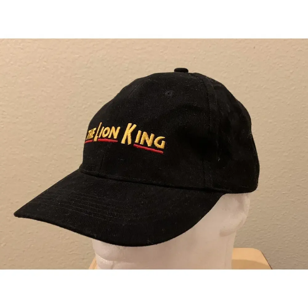 Vintage Disney The Lion King Broadway Musical VIP Adjustable Strapback Cap Hat